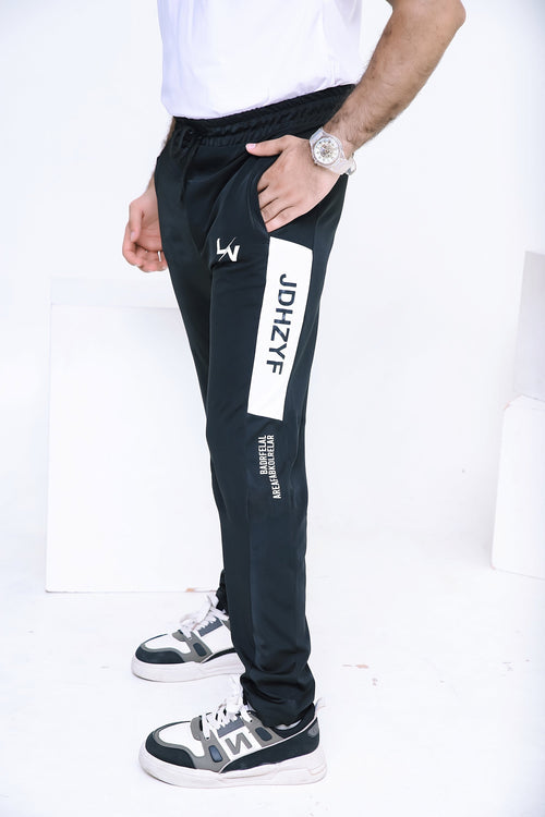 LV PREMIUM 4 WAY STRETCHABLE UNISEX BLACK JDHY TROUSER 009