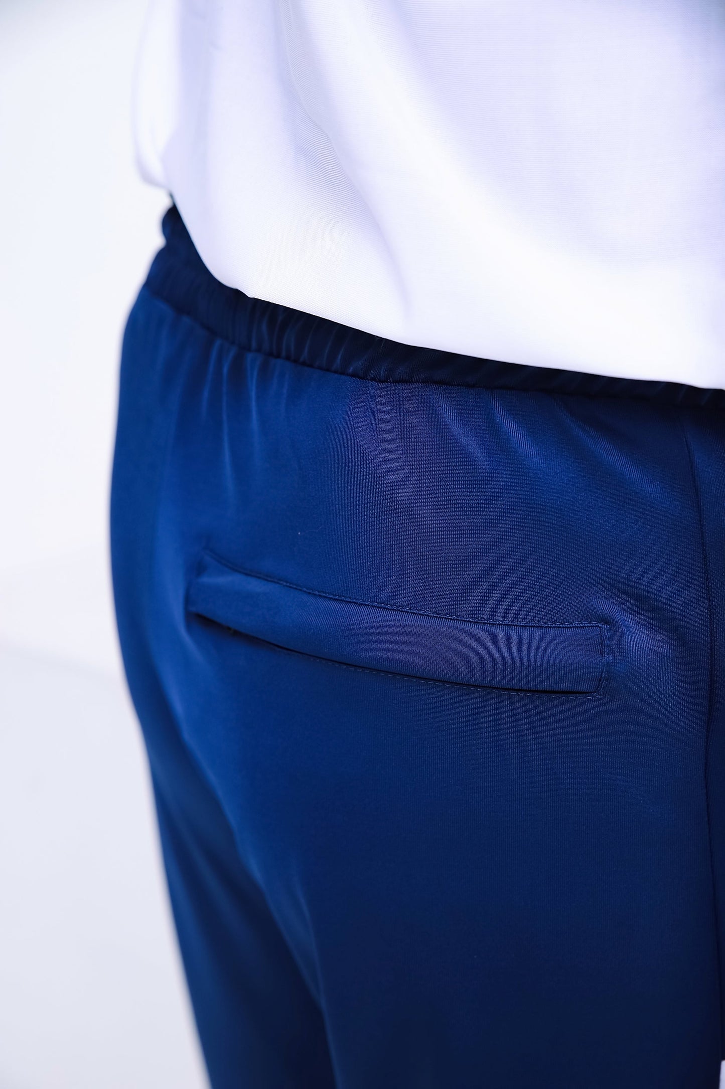 LV PREMIUM 4 WAY STRETCHABLE UNISEX BLUE JDHY TROUSER 010