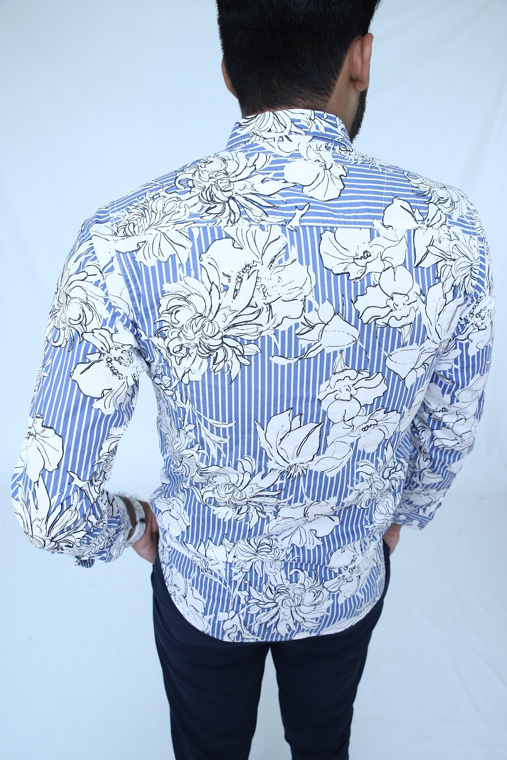 PR Men premium stretchable causal shirt PR21
