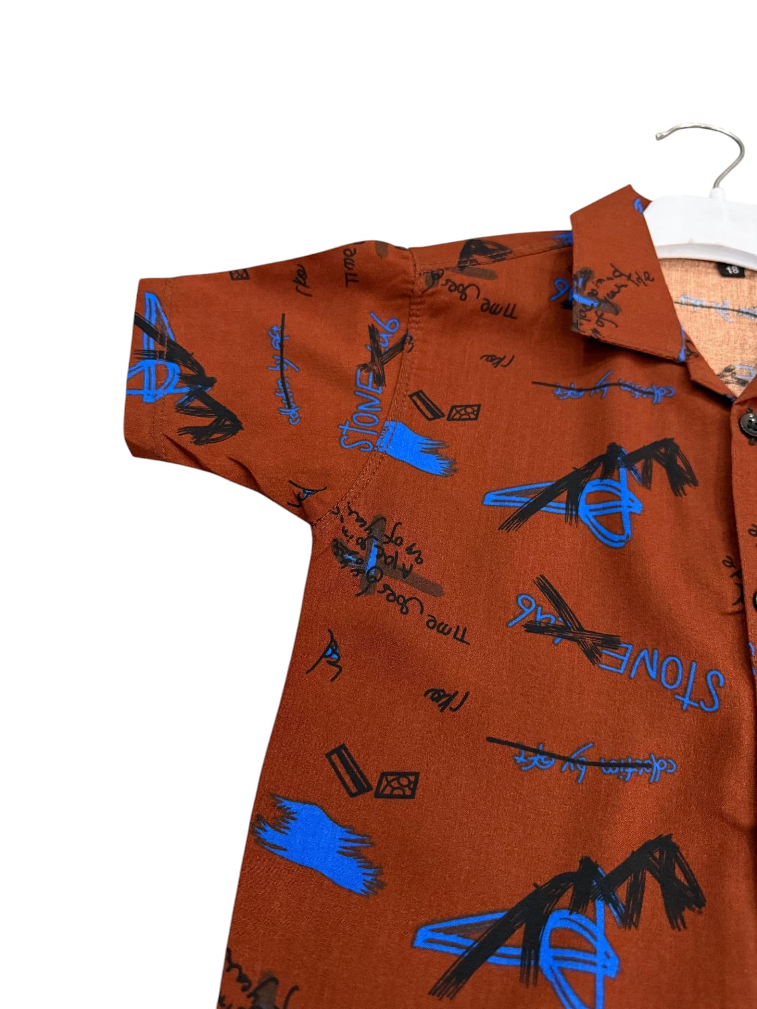KID'S PREMIUM SUMMER STONE LILEN TRACKSUIT FOR BOY & GIRL KPT14