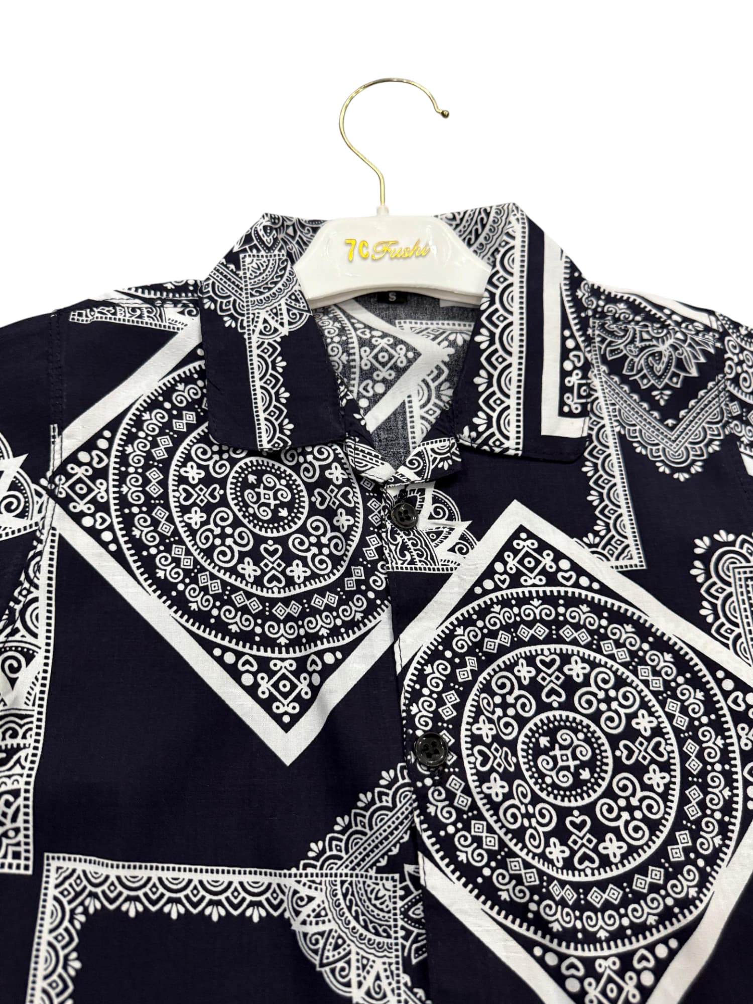 KID'S PREMIUM SUMMER STONE LILEN NAVY GEOMETERY TRACKSUIT FOR BOY & GIRL