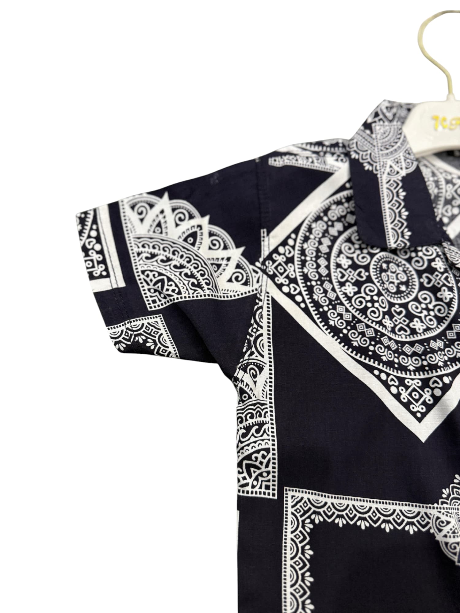 KID'S PREMIUM SUMMER STONE LILEN NAVY GEOMETERY TRACKSUIT FOR BOY & GIRL