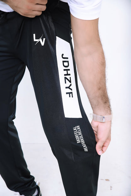 LV PREMIUM 4 WAY STRETCHABLE UNISEX BLACK JDHY TROUSER 009