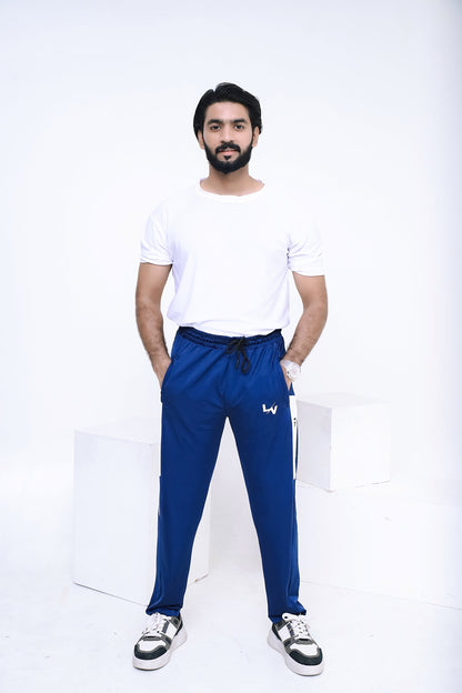 LV PREMIUM 4 WAY STRETCHABLE UNISEX BLUE JDHY TROUSER 010