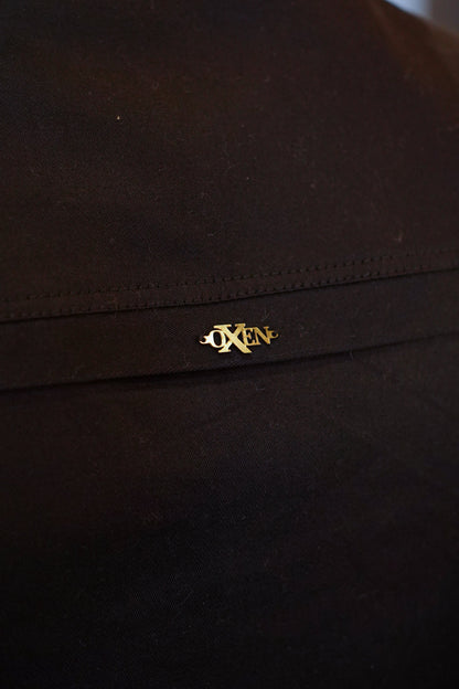 Premium Twill Cotton jeans Sidu Four Pocket Jacket Black SDJkt-06