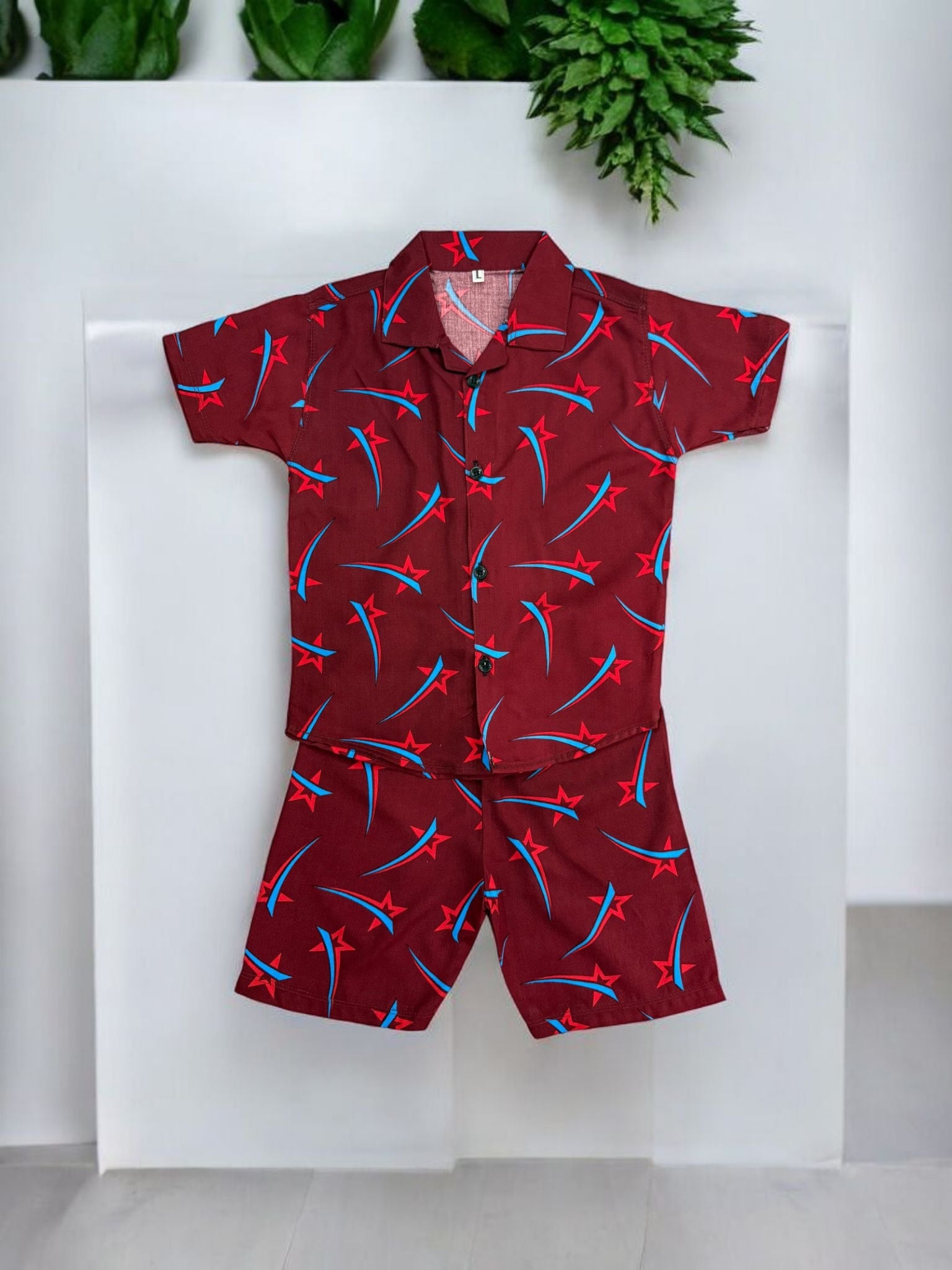 KID'S PREMIUM SUMMER STONE LILEN TRACKSUIT FOR BOY & GIRL KPT10