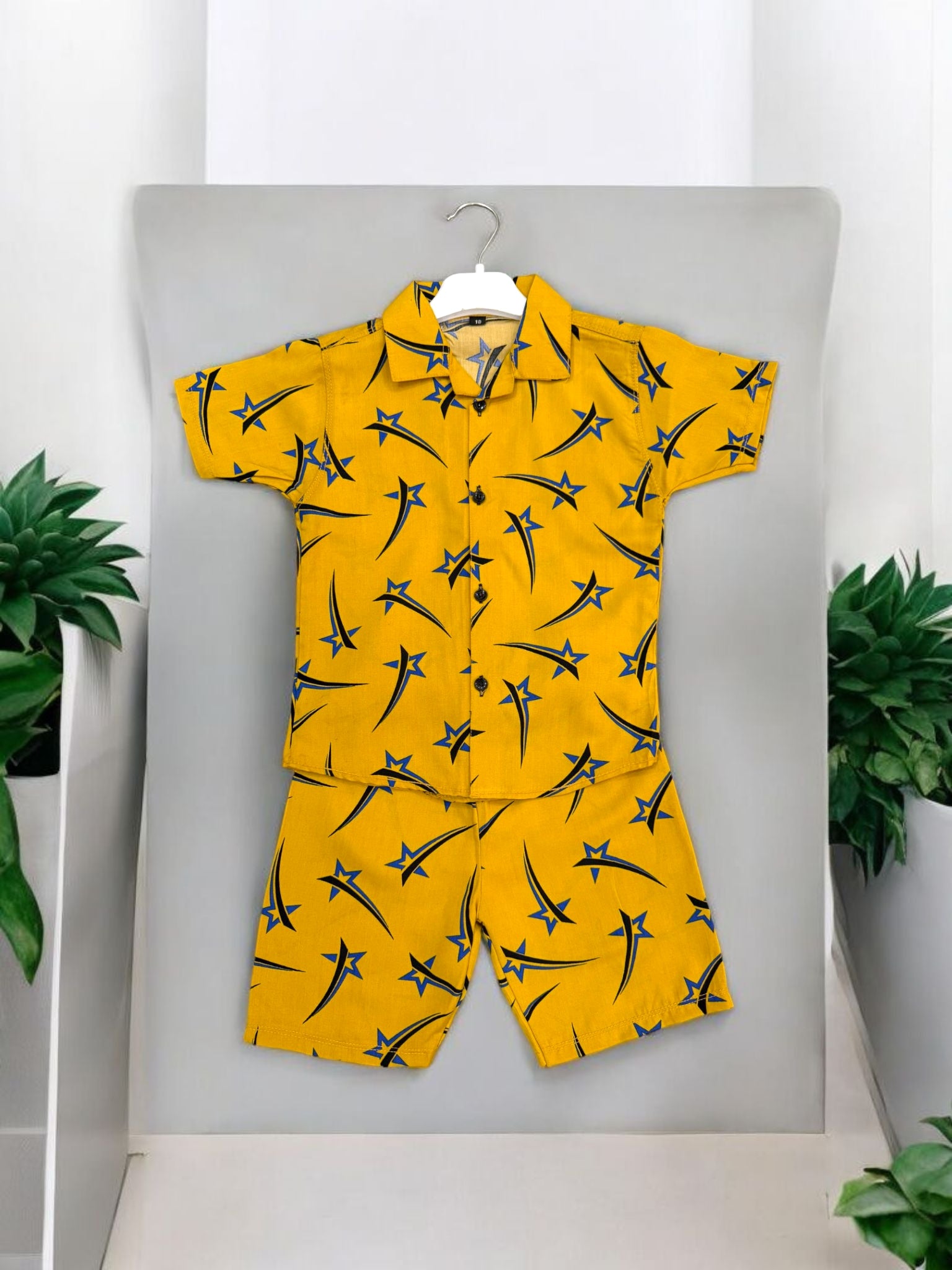 KID'S PREMIUM SUMMER STONE LILEN TRACKSUIT FOR BOY & GIRL KPT06