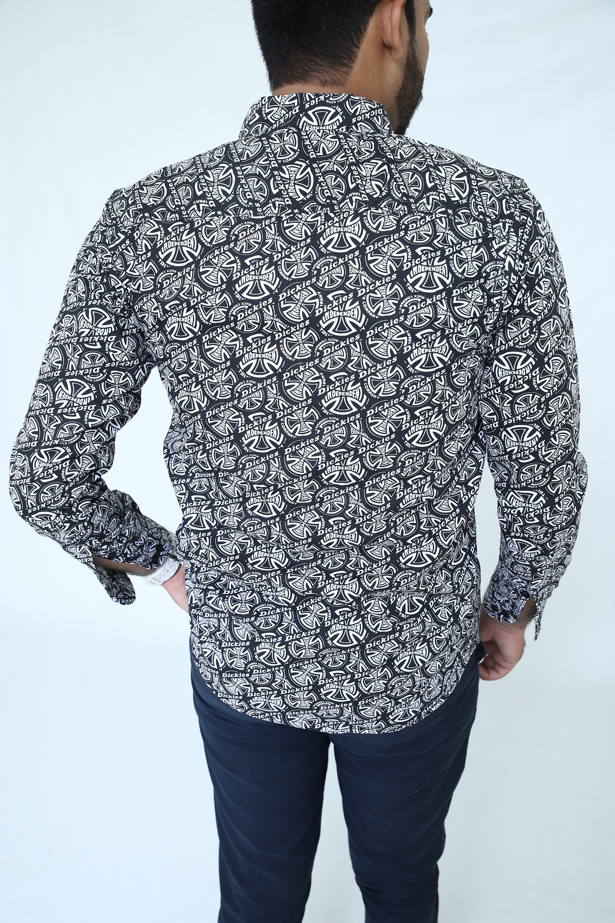 PR Men premium print causal shirt PR07