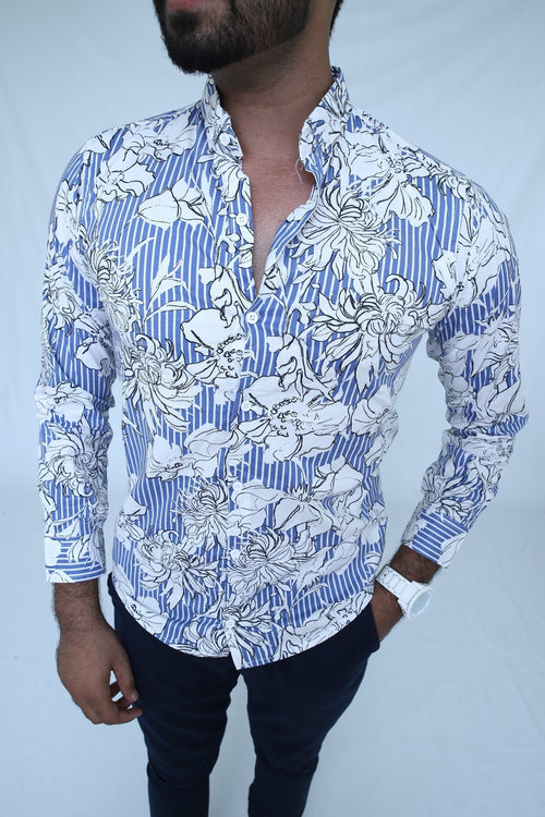 PR Men premium stretchable causal shirt PR21