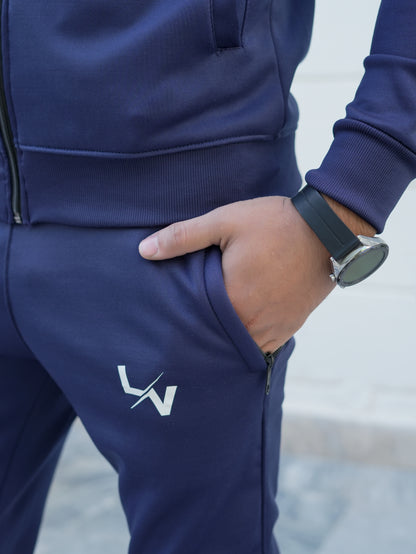 LV UNISEX TRENDY BLUE LINING TRACKSUIT LVT#04