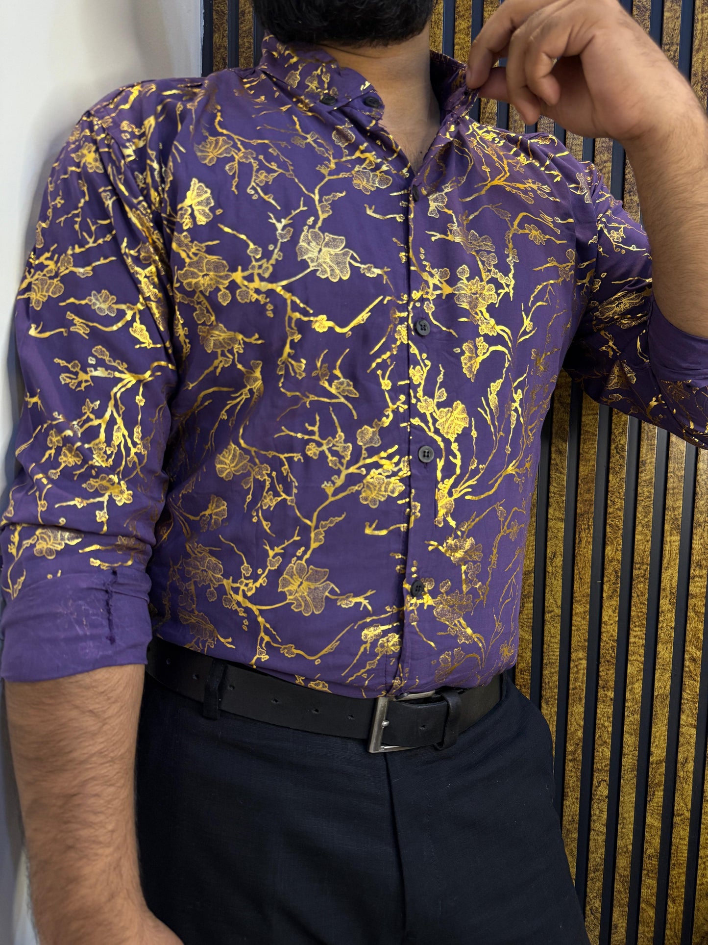 LV PREMIUM CHINA GLITER SHIRT LVGT1