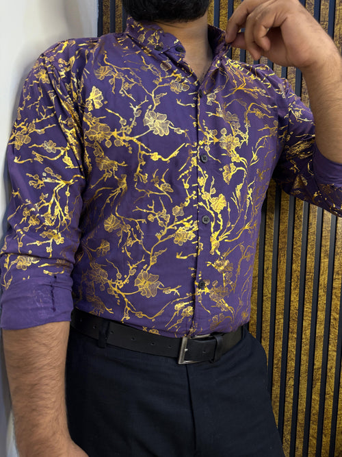LV PREMIUM CHINA GLITER SHIRT LVGT1