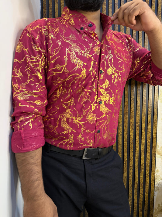 LV PREMIUM CHINA GLITER SHIRT LVGT6