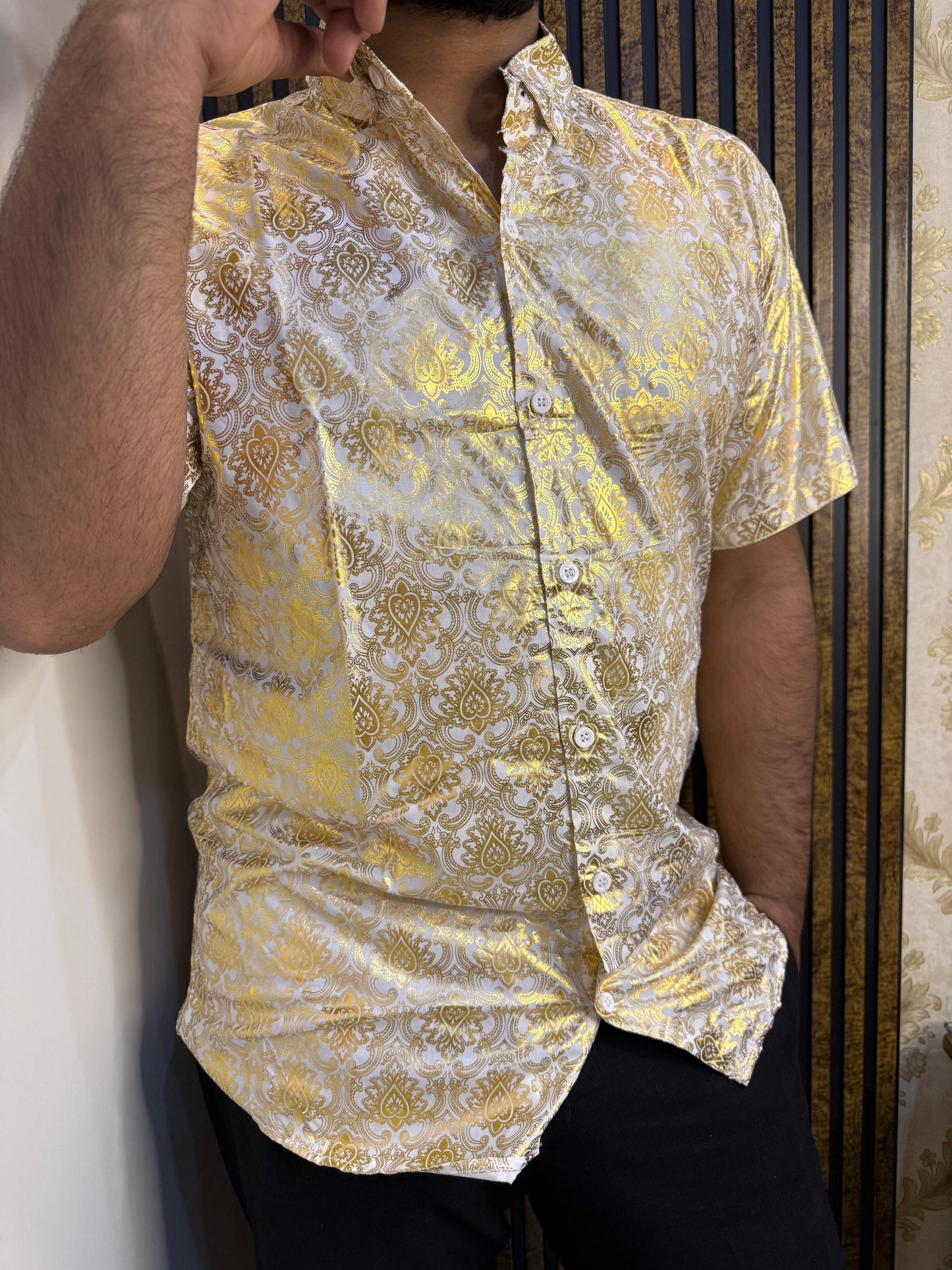 LV PREMIUM CHINA GLITER SHIRT LVGT8