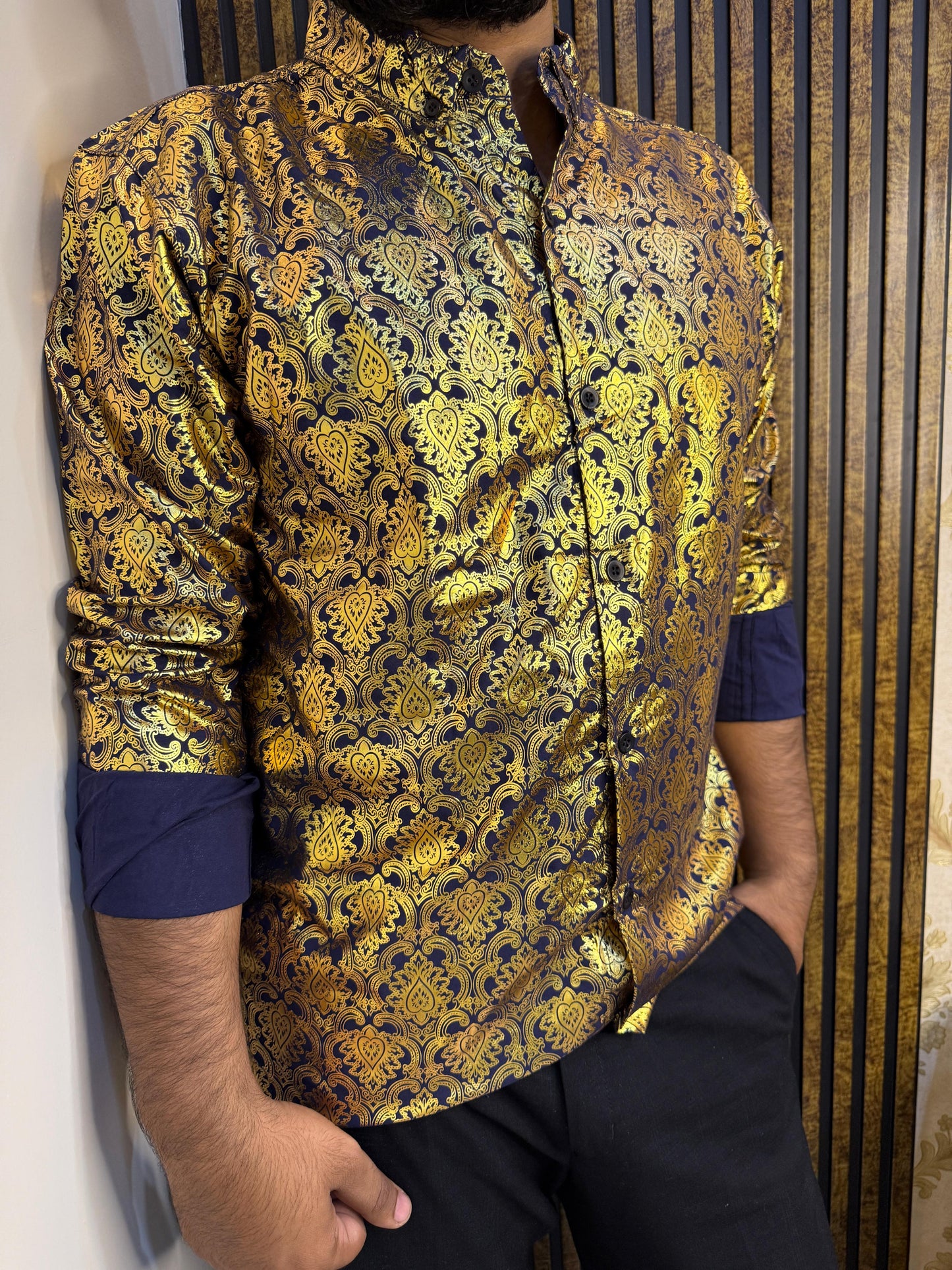 LV PREMIUM CHINA GLITER SHIRT LVGT7