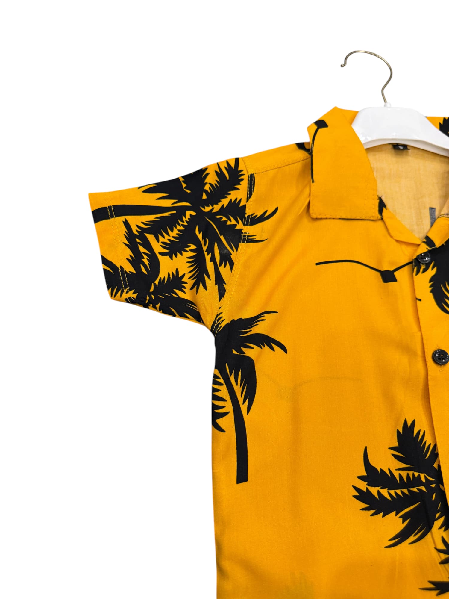 KID'S PREMIUM SUMMER STONE LILEN YELLOW TREE TRACKSUIT FOR BOY & GIRL