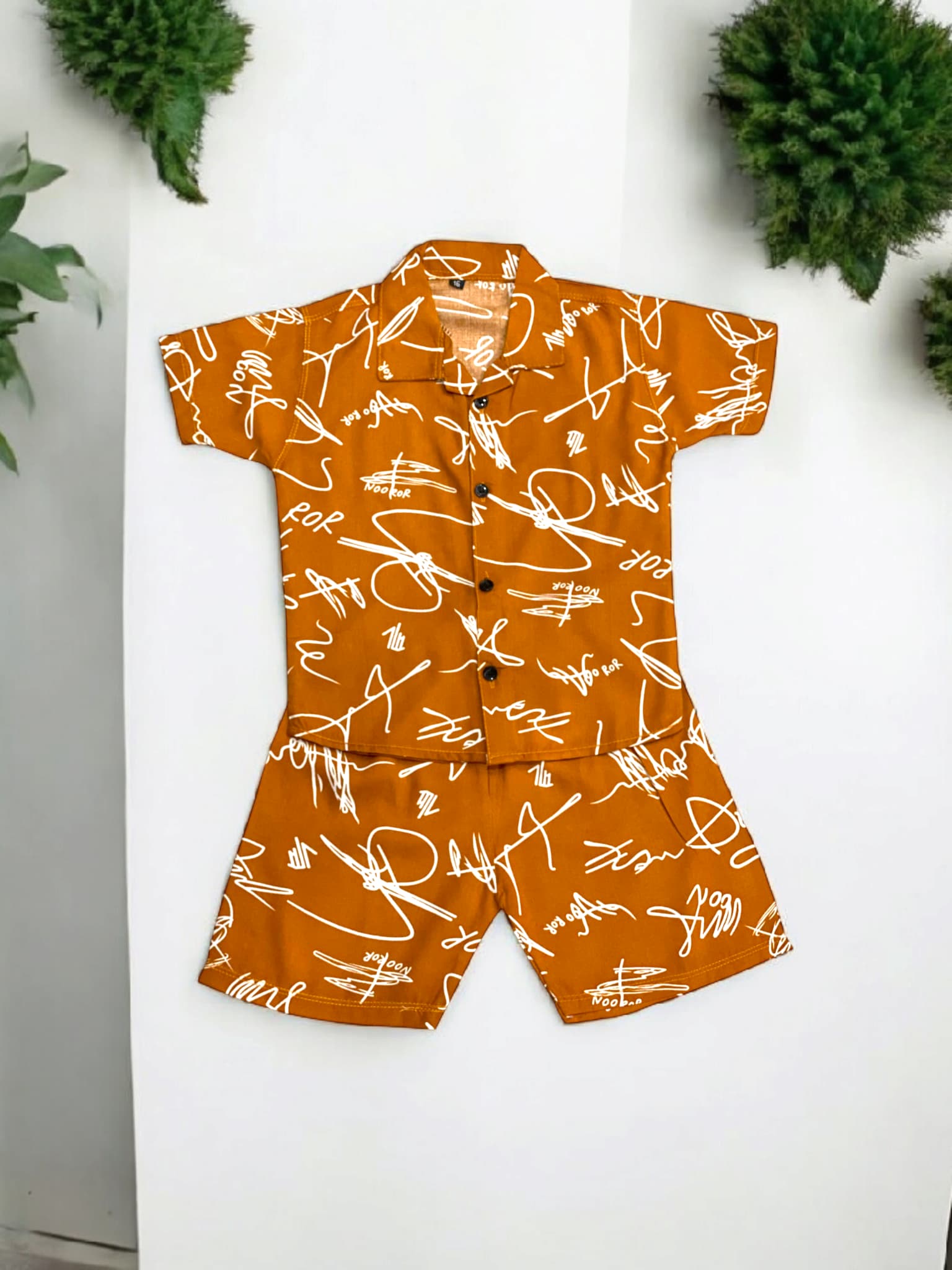 KID'S PREMIUM SUMMER STONE LILEN FUNKY MANGO TRACKSUIT FOR BOY & GIRL