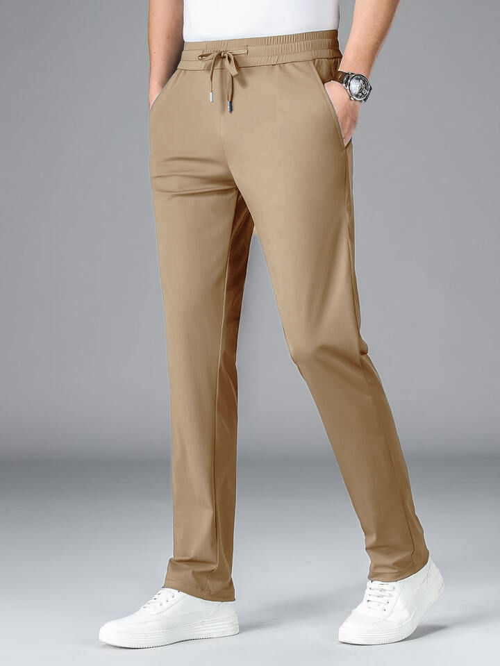 Men's premium 4 Way Lycra Beige Imported Trouser PT-3